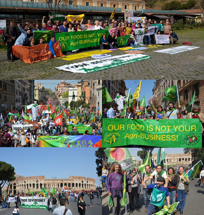 Mani Roma 25 marzo