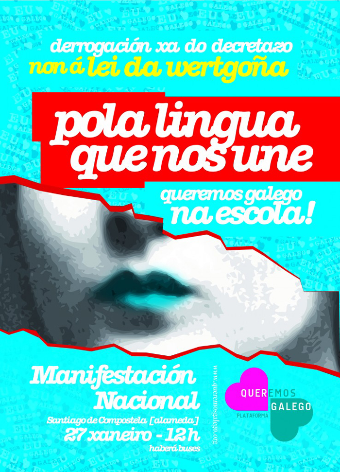 Cartaz manifestación
