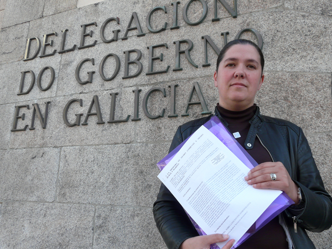 Isabel Vilalba na Delegación do Goberno
