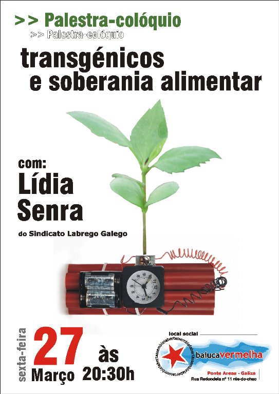 Oxm´s e Soberanía Alimentar na Baihuca Vermelha