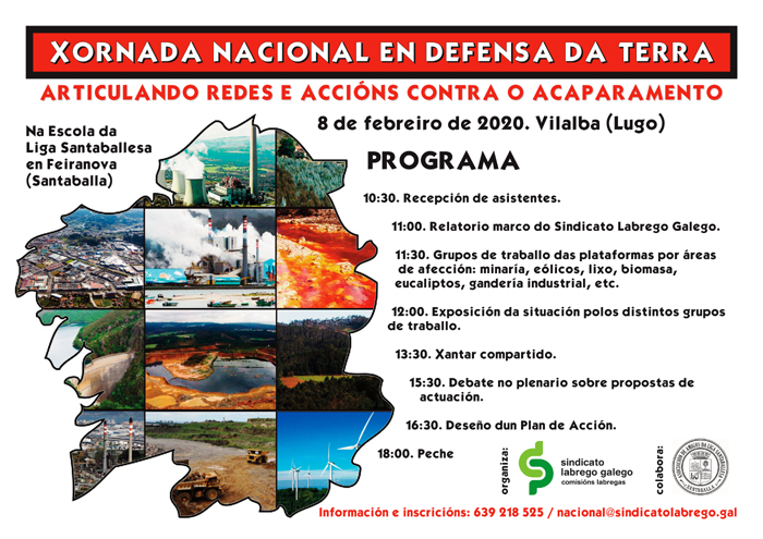 Programa xornada acaparamento de terras