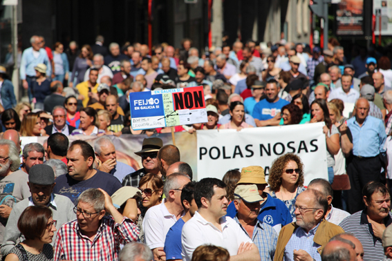 Manifestación Ourense