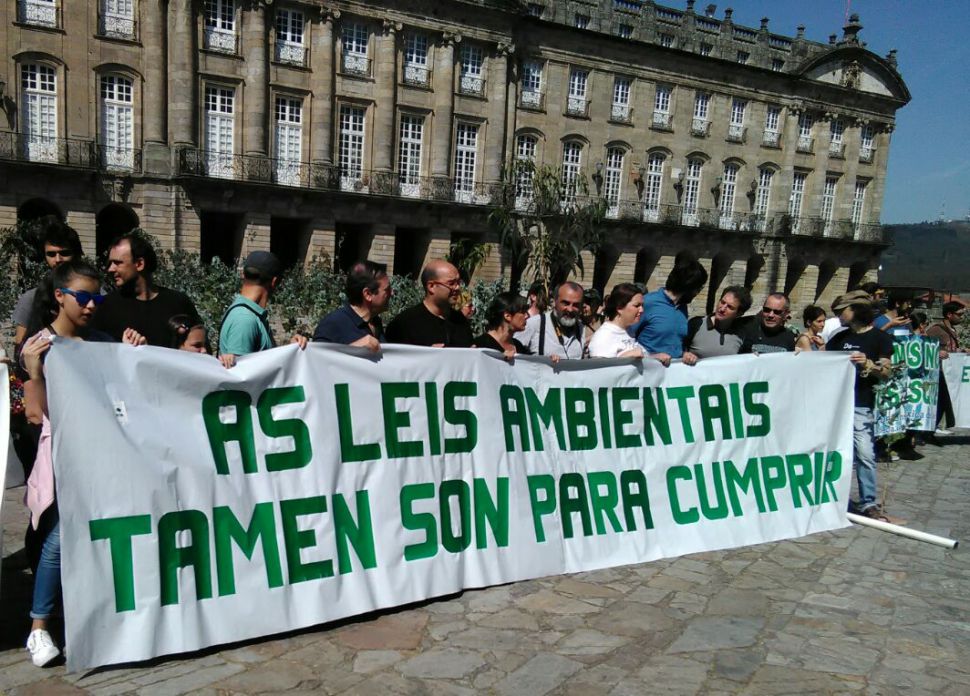 Manifestación Compostela