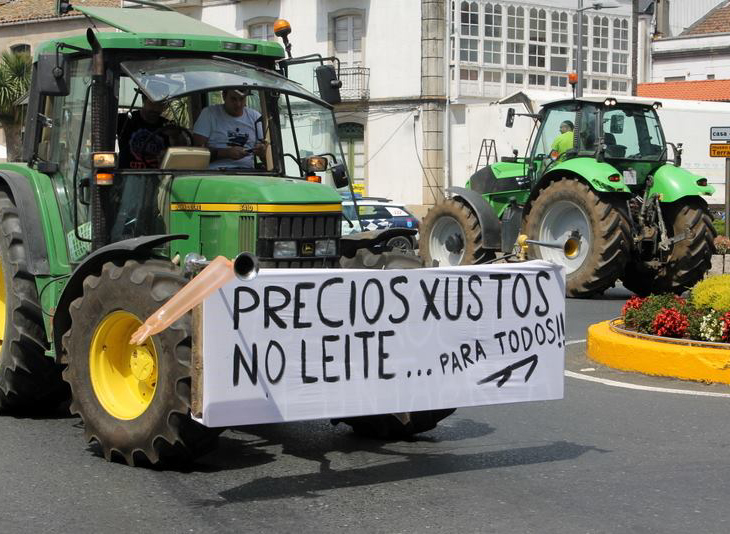 Tractorada Melide
