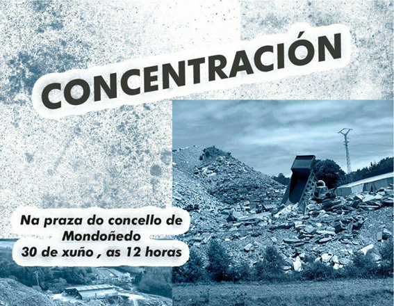 Concentración louseira Mondoñedo