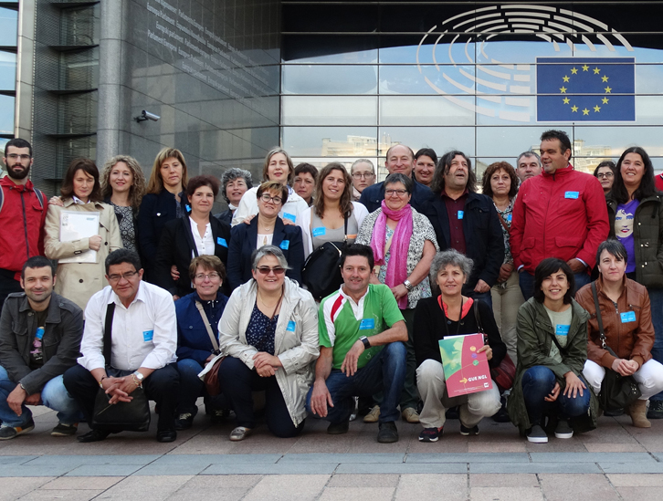Comitiva SLG en Bruxelas