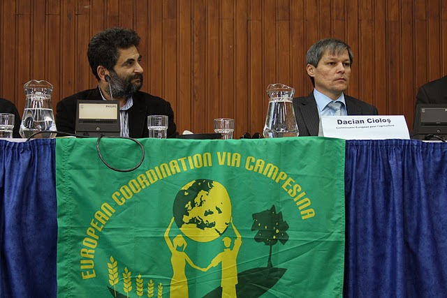 Comisario de Agricultura, Dacian Ciolos