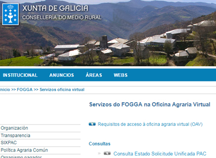 Oficina agraria virtual