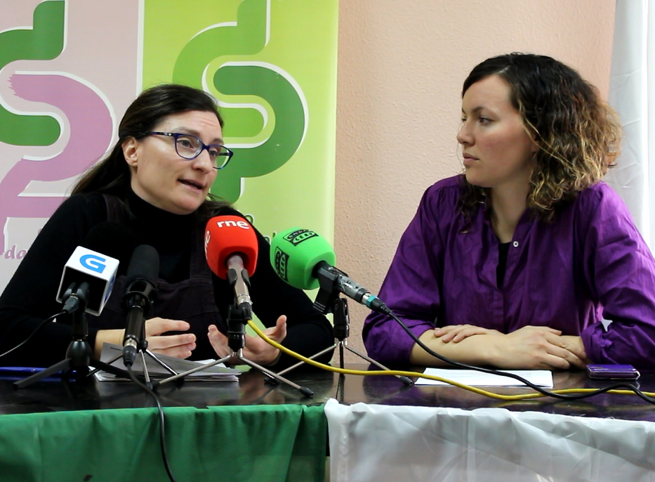 Maria Ferreiro e Sonia Vidal