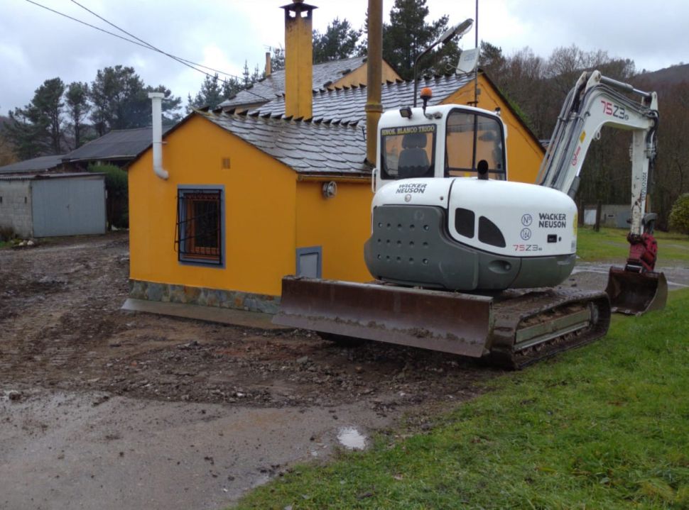 Obras na casa de Pilar