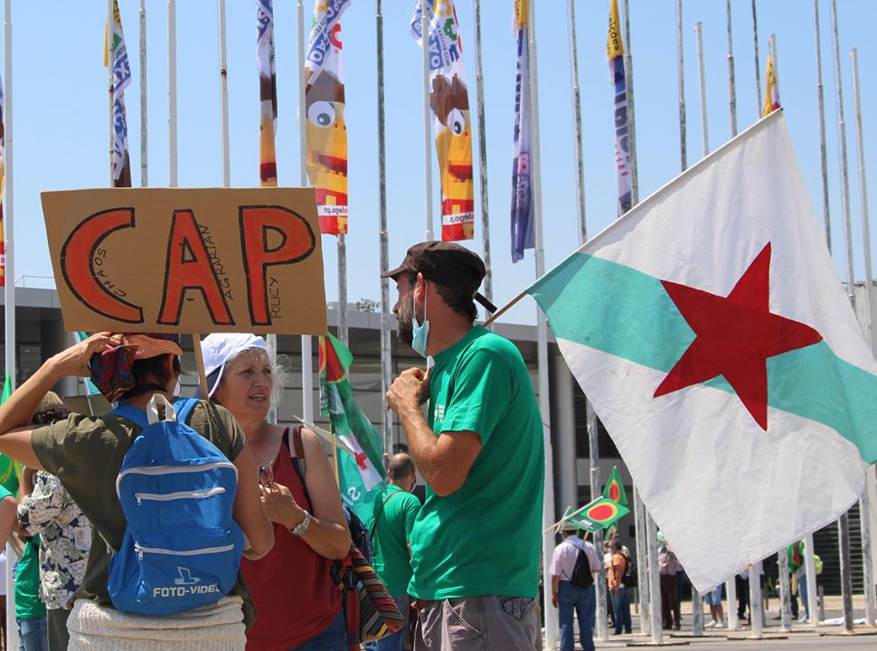 Manifestación PAC Lisboa