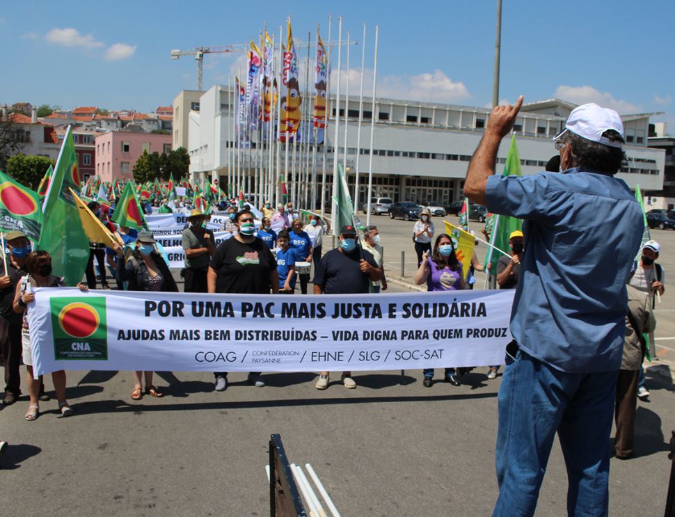 Manifestación PAC Lisboa