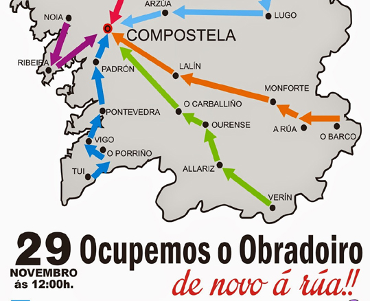 Ocupa o Obradoiro