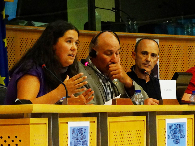 Isabel Vilalba en Bruxelas