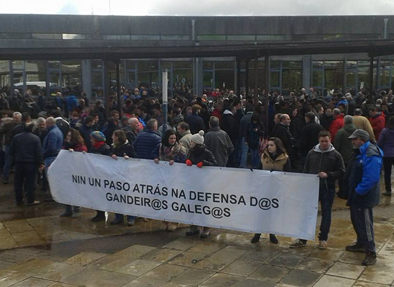 Concentración PDSL en Compostela