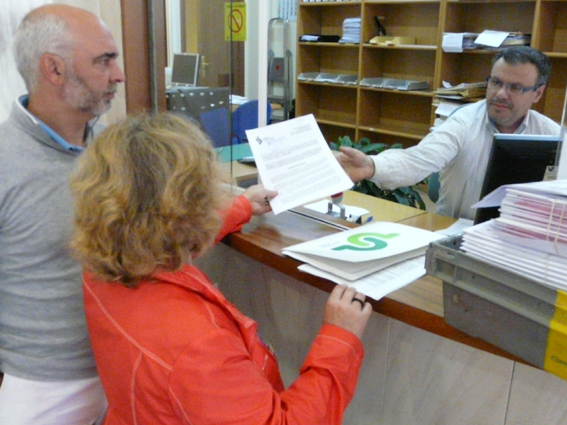 Entrega de alegacións