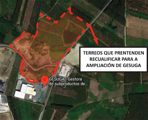 Ampliación Gesuga
