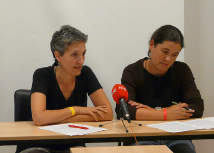 Lidia Senra e Isabel Vilalba