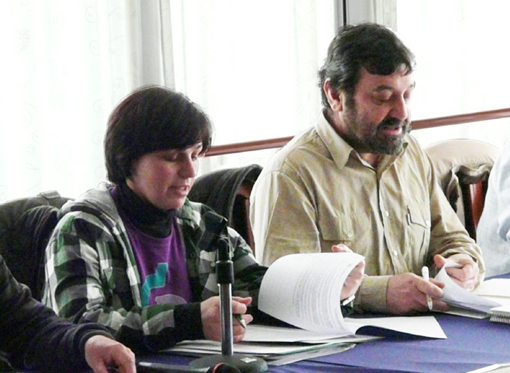 Lupe Prado e Xabier Gómez Santiso