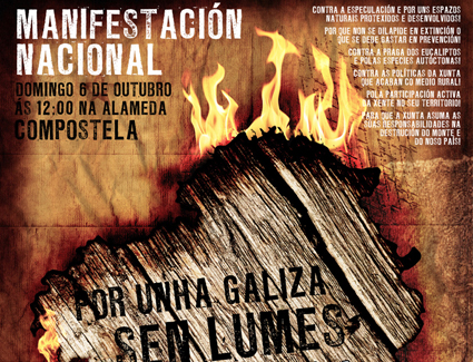 Manifestación Monte Pindo