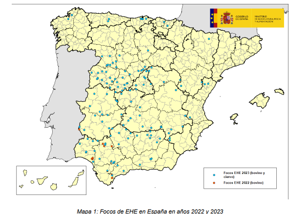 mapa ehe