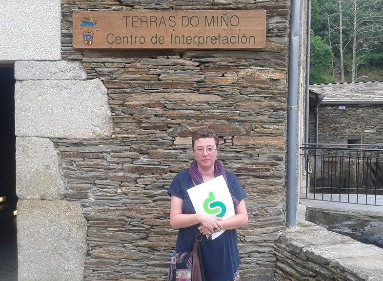 Margarida Prieto coordenadora da loita contra as minas do SLG