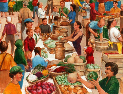 Mercado de alimentos