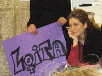 Rolda de prensa mulleres