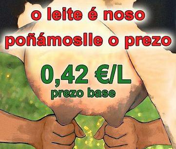 O leite é noso, poñámoslle o prezo