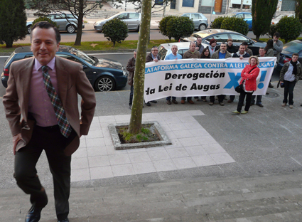 Protestas contra a Lei de Augas