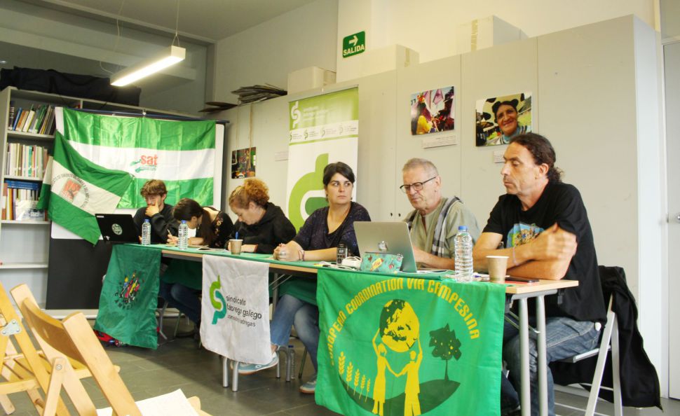 Durante a rolda de prensa