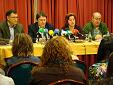 Rolda de prensa Santiago de Compostela 17 de marzo 2009