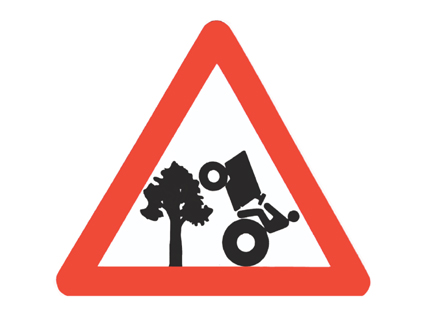 Tractor forestado