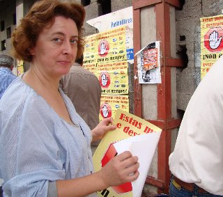C. Freire, colada cartaces 220910