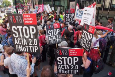 Protestas contra o TTIP