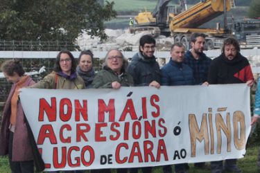 Lugo de cara ao Miño