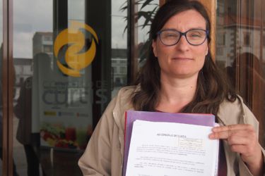 María Ferreiro en Curtis