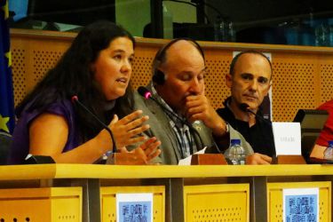Isabel Vilalba en Bruxelas