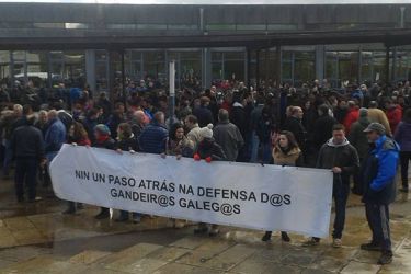 Concentración PDSL en Compostela