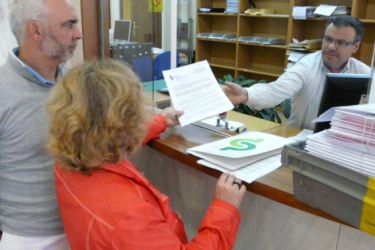 Entrega de alegacións