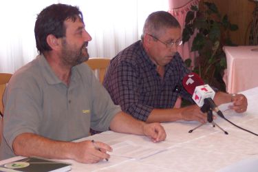 Xavier Gómez e Adolfo Cabarcos