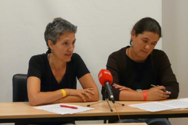 Lidia Senra e Isabel Vilalba