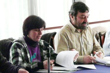 Lupe Prado e Xabier Gómez Santiso
