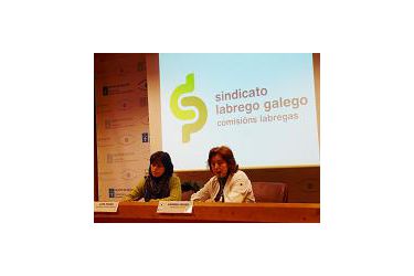 Lupe Prado e Carme Freire