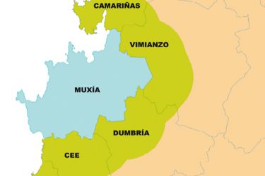 Mapa couza Galiza