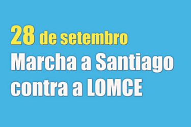 Marcha contra a LOMCE