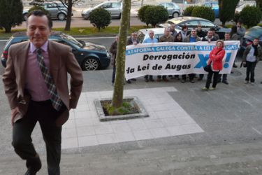 Protestas contra a Lei de Augas