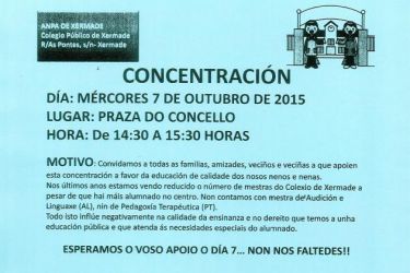 Convocatoria Xermade